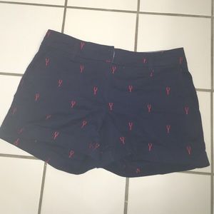 Preppy Lobster Shorts Size 2