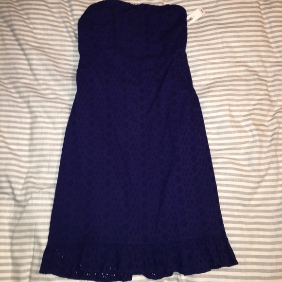 Lace Strapless Dress