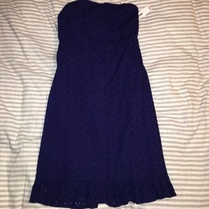 Lace Strapless Dress