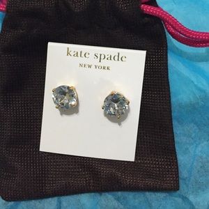 Kate spade stone stud earrings