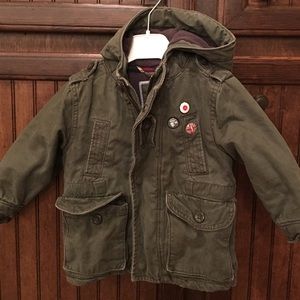 Baby gap army green jacket