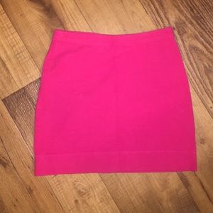 Hot Pink Mini Skirt