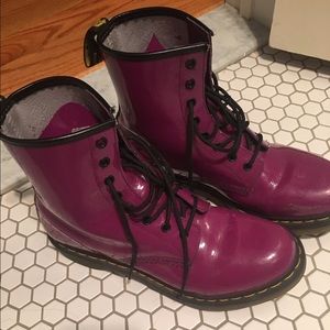 Purple Dr. Martens