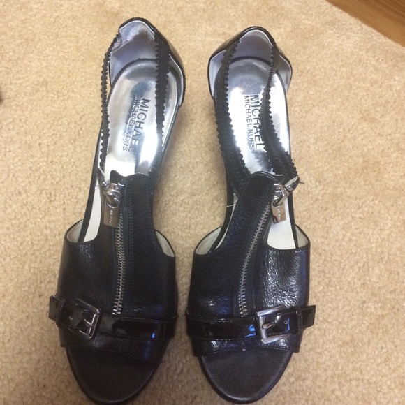 Very Stylish Black Wedges by Michael Kors