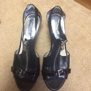 Very Stylish Black Wedges by Michael Kors