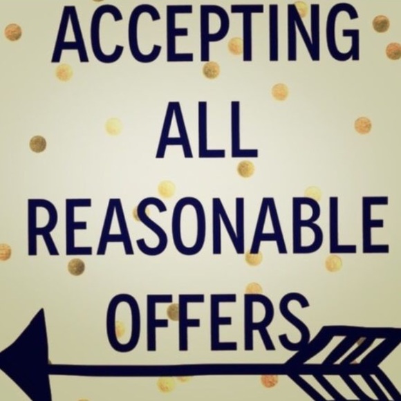 Accepting reasonable offers!