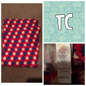Lularoe 🇺🇸Americana🇺🇸 leggings NWT TC