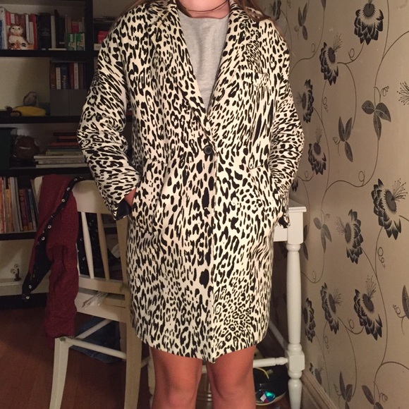 Zara leopard jacket