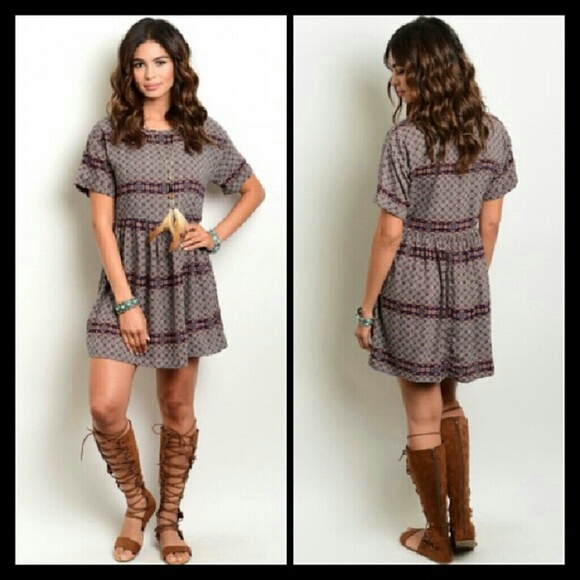 Simple boho dress