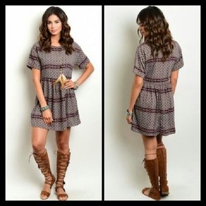 Simple boho dress