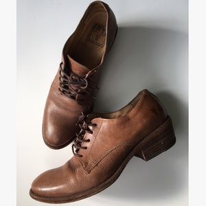 Frye Lace Up Loafers