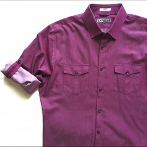 Express Fitted Button Down