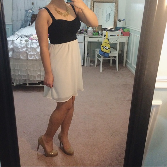 Black and White Dress