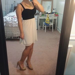 Black and White Dress