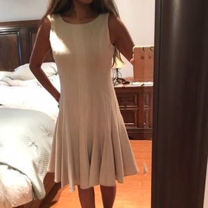 Calvin Klein cream-colored dress