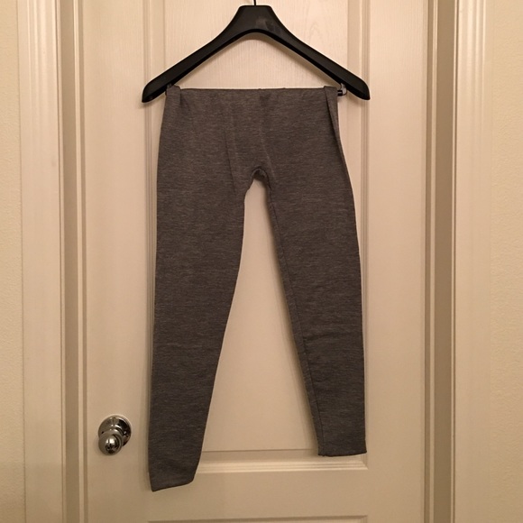 Body shaping fleece leggings