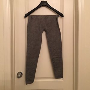 Body shaping fleece leggings