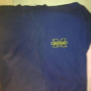 Scrub top Michigan emblem