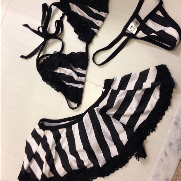 Halloween sexy referee 3 pieces