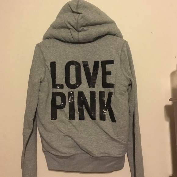 Victoria's Secret Pink Fur Hoodie
