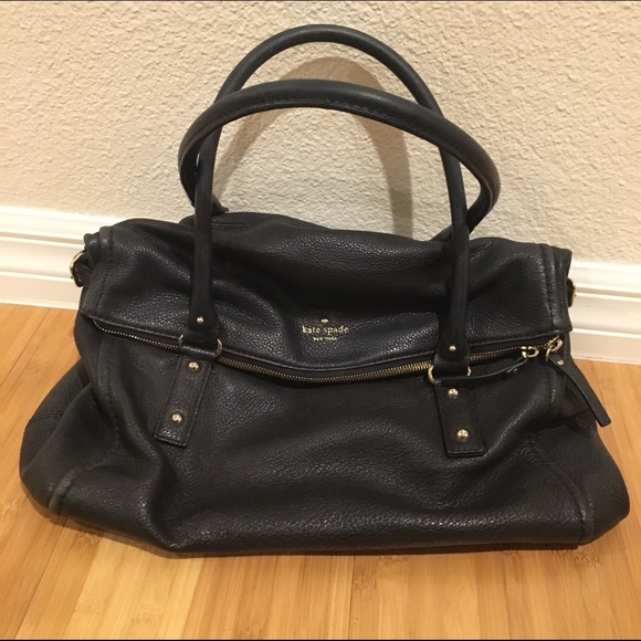 Kate Spade black satchel