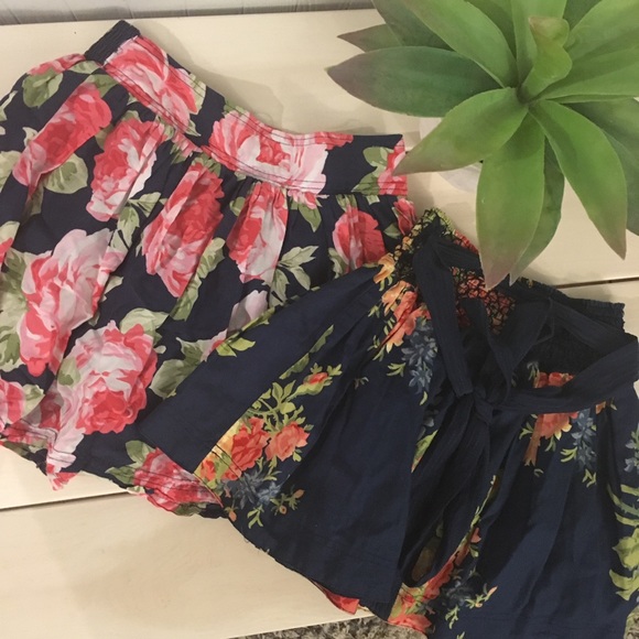 A&F Floral Print Skirts