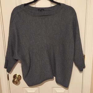 Gray long sleeve sweater