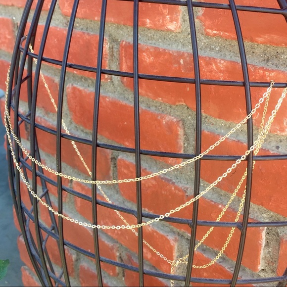 Body Chain Jewelry Belly Chain Gold Necklace - Picture 3 of 4