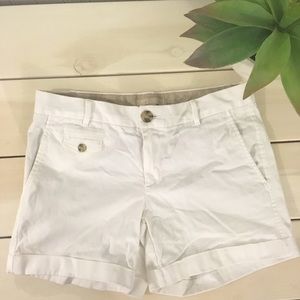 Banana Republic White Shorts