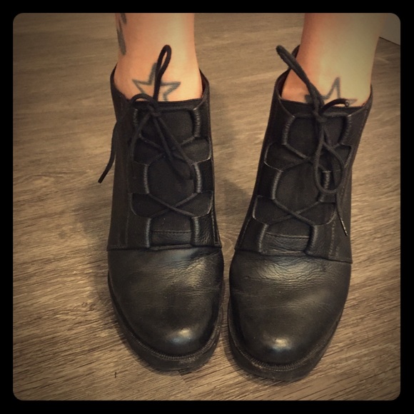 Rachel comey black booties 6.5
