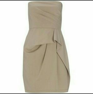 Bcbgmaxazria Grace pleated dress