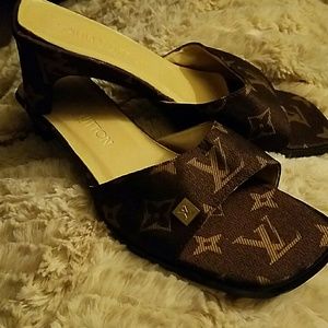 Louis Vuitton mules