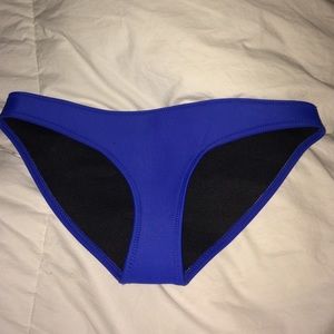 blue bikini bottoms