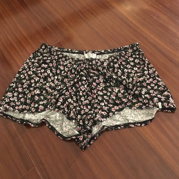 Flowered volcom shorts