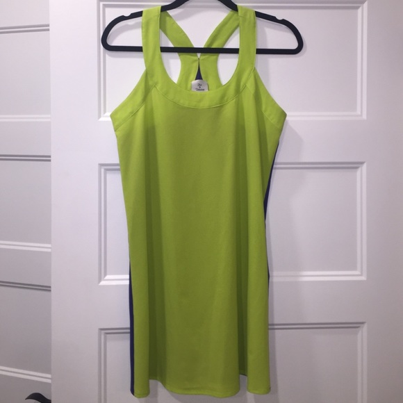 Two toned front and back dress