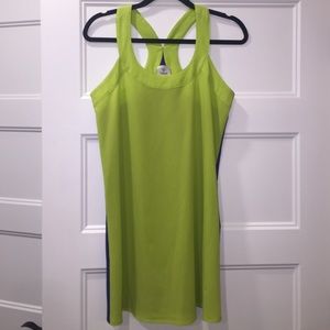 Two toned front and back dress