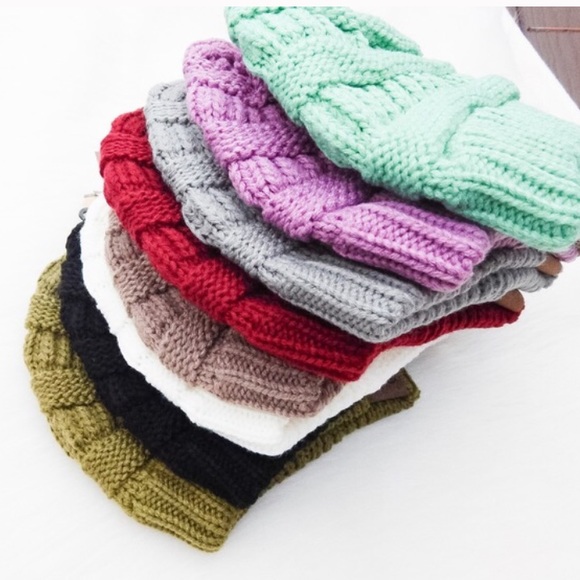 Acrylic Beanies - Picture 2 of 4