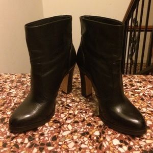 Elie Tahari Leather Booties