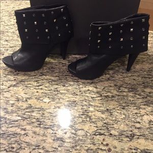 Vince Camuto Peep Toe Booties