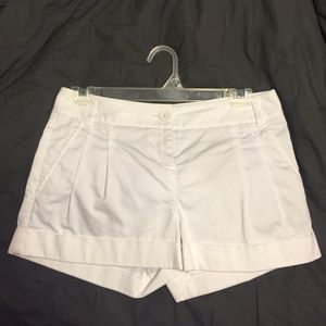 White shorts