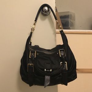 Botkier Black Sasha Medium Duffle Bag Purse