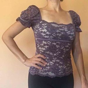 Moda International Lace Top, S