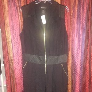 Black jump suit