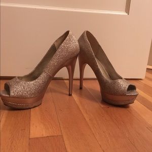 Glitter heels