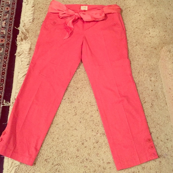 Anthropologie cropped pants