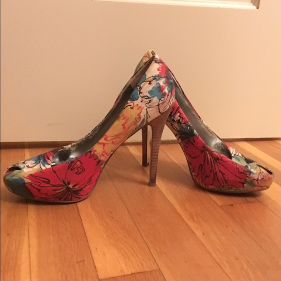 Floral heels