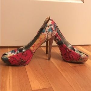 Floral heels
