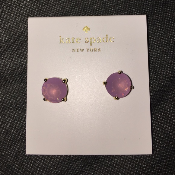 Kate spade lilac bliss studs