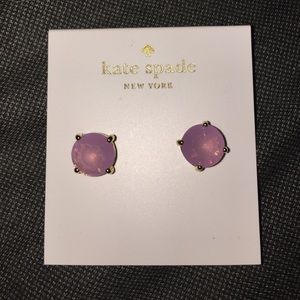 Kate spade lilac bliss studs