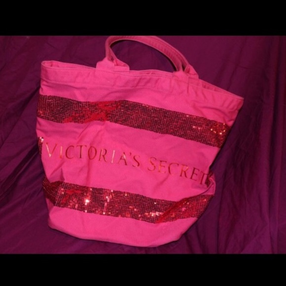 Pink Victoria's Secret Tote